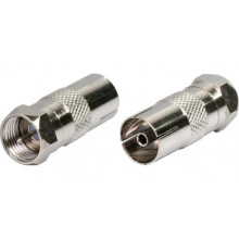 ZŁĄCZE GNIAZDO TV-WTYK F